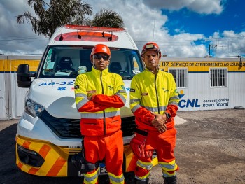 Trabalho dos socorristas salva vidas nas rodovias administradas pela CNL