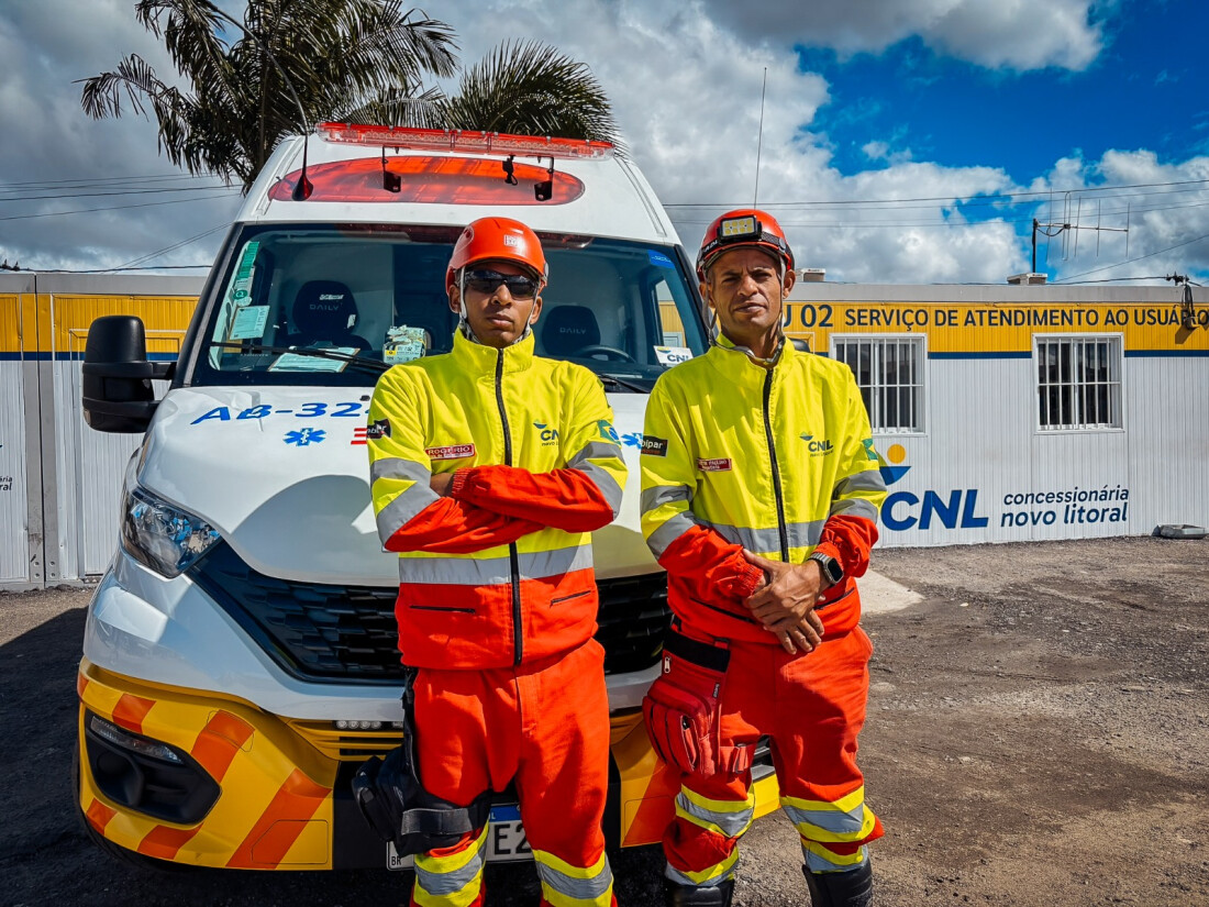 Trabalho dos socorristas salva vidas nas rodovias administradas pela CNL