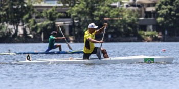 Isaquias Queiroz vive dia especial na Copa Brasil de Canoagem