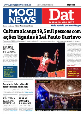 Edição Mogi News/DAT - 12 de julho de 2025