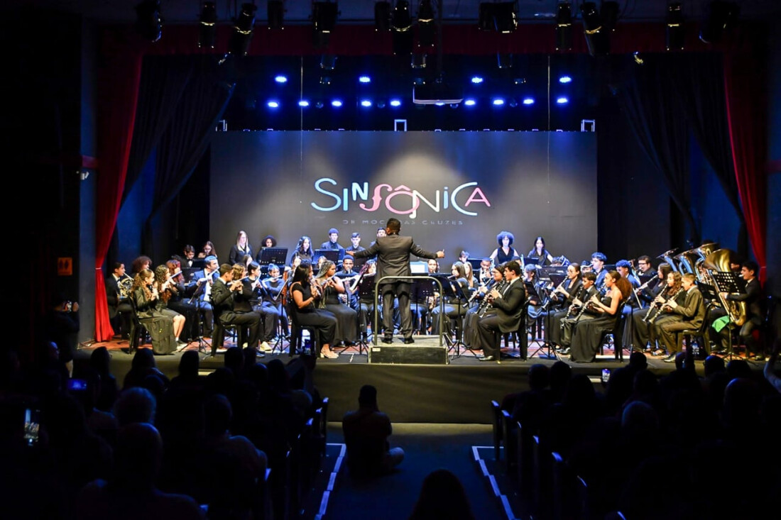 Cine Concerto da Banda Sinfônica Infanto Juvenil abre o Festival de Inverno 