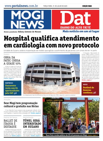 Edição Mogi News/DAT - 15 de julho de 2025
