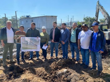 Vereadores de Suzano acompanham vistoria em obras contra enchentes em bairros