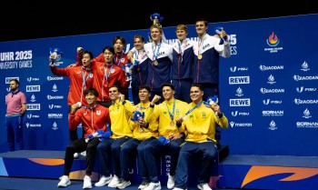Brasil leva medalha na natação, a 1ª nos Jogos Mundiais Universitários