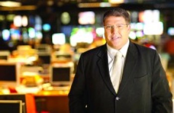 Luciano Faccioli no "RedeTV News"