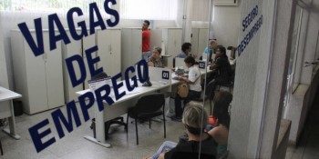 Região tem mais de 1,3 mil vagas de emprego