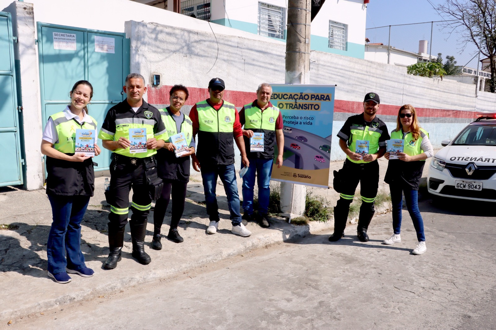 Transporte promove educação para o trânsito durante volta às aulas