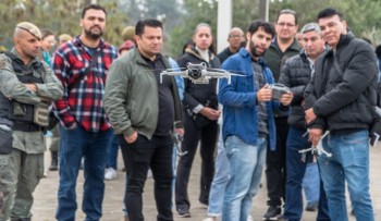 Grupo de Fiscalização Integrada do Alto Tietê Cabeceiras realiza treinamento com drones