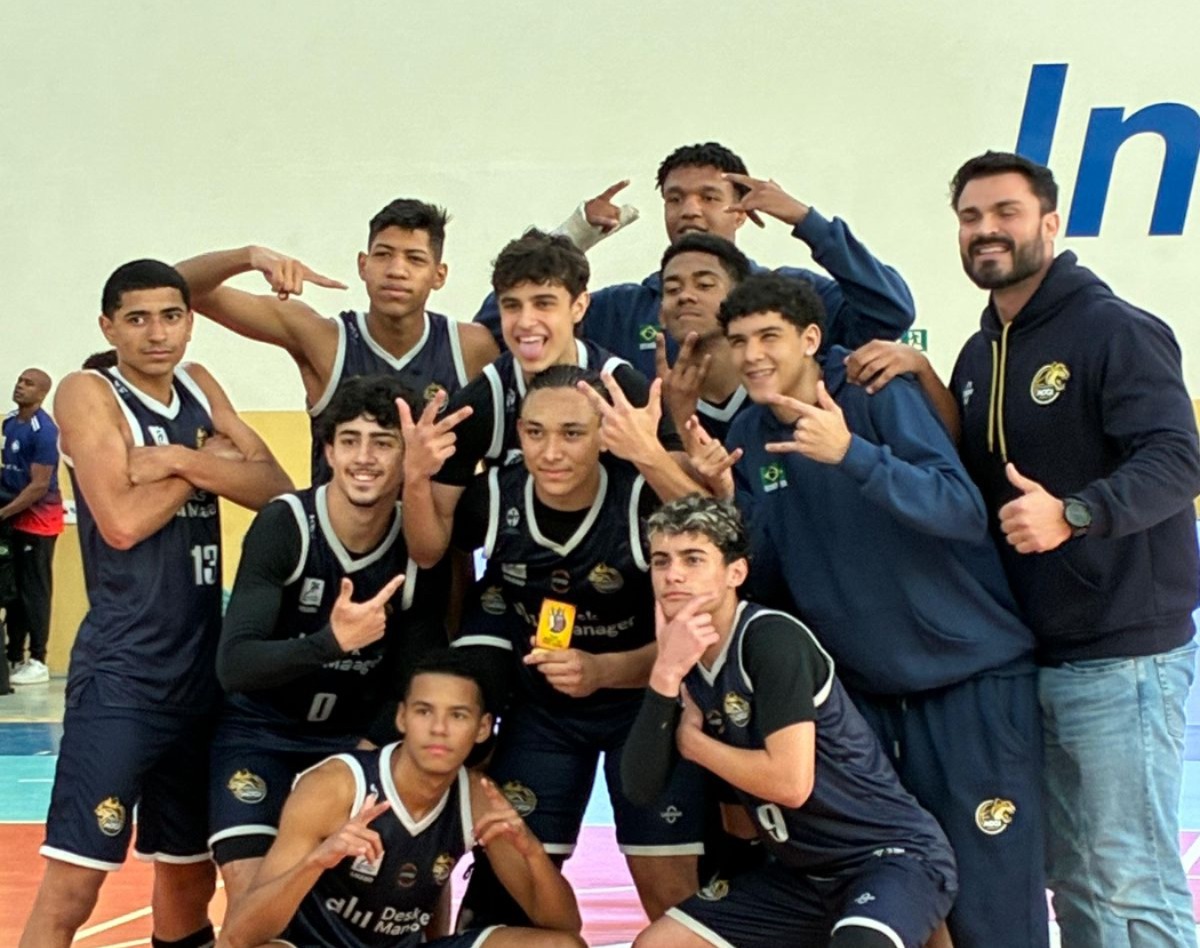 Mogi Basquete Sub-17 é campeão invicto da Copa Sul-Americana 2025