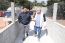 Obras da passarela sobre a linha férrea são concluídas na Estância Americana