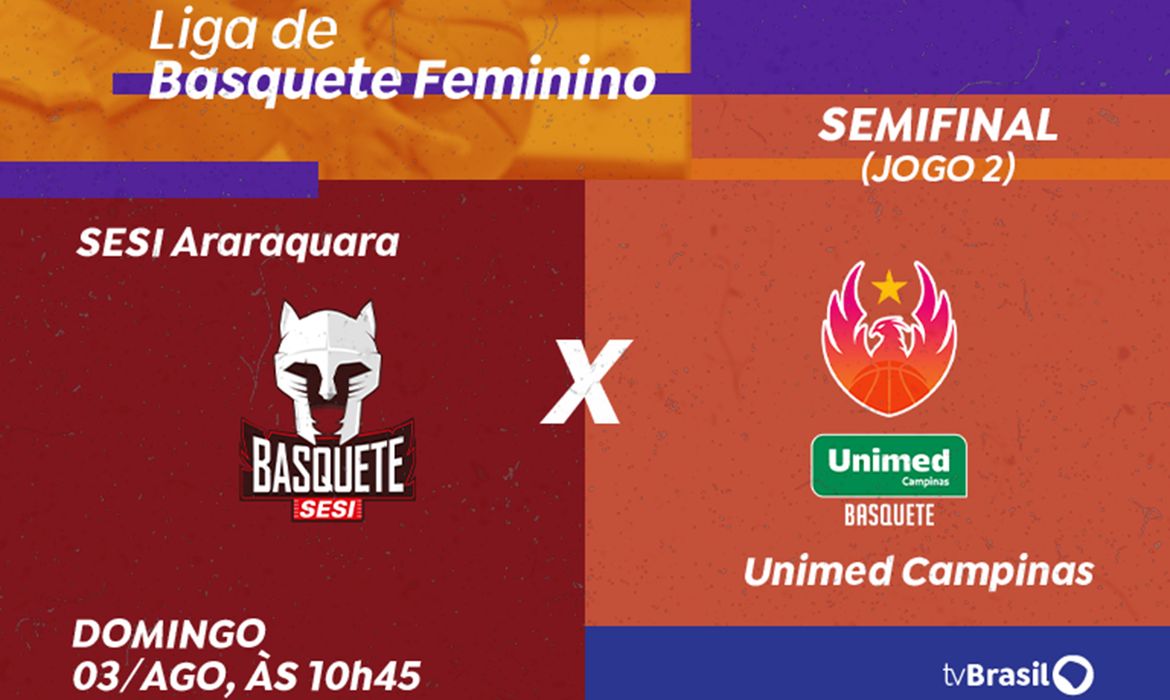 TV Brasil exibe Sesi Araraquara x Unimed Campinas em semifinal da LBF