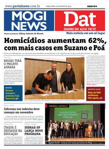 Edição Mogi News/DAT -  5 de agosto de 2025