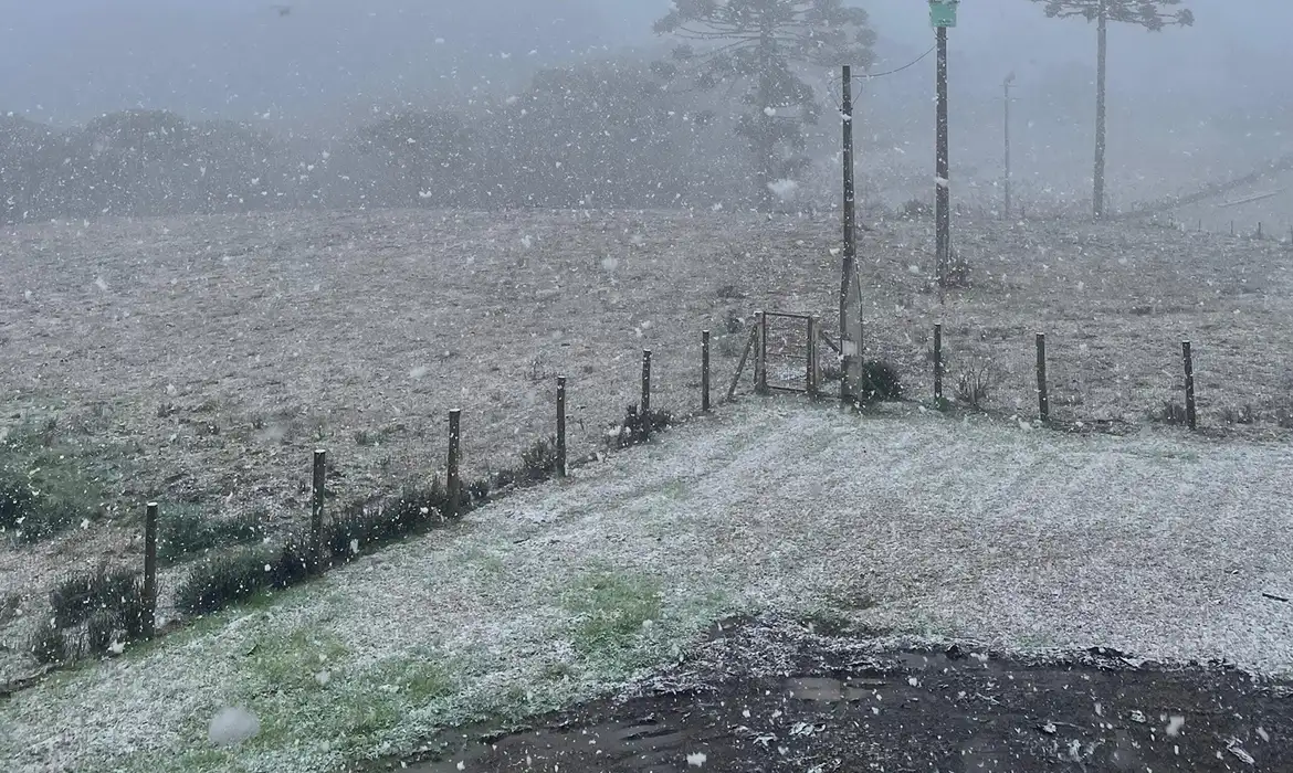Baixas temperaturas podem causar geadas no Sul e Sudeste, diz Inmet