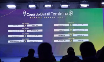 CBF sorteia confrontos da Copa do Brasil Feminina