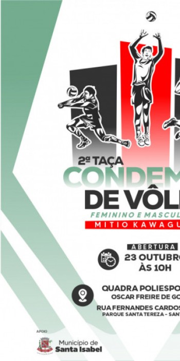 Campeonato de Voleibol é realizado pela Condemat