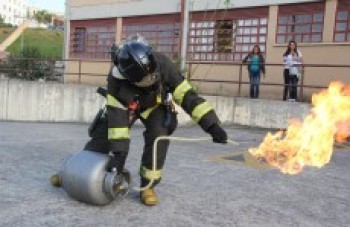 Bombeiros alertam sobre uso do gás de cozinha