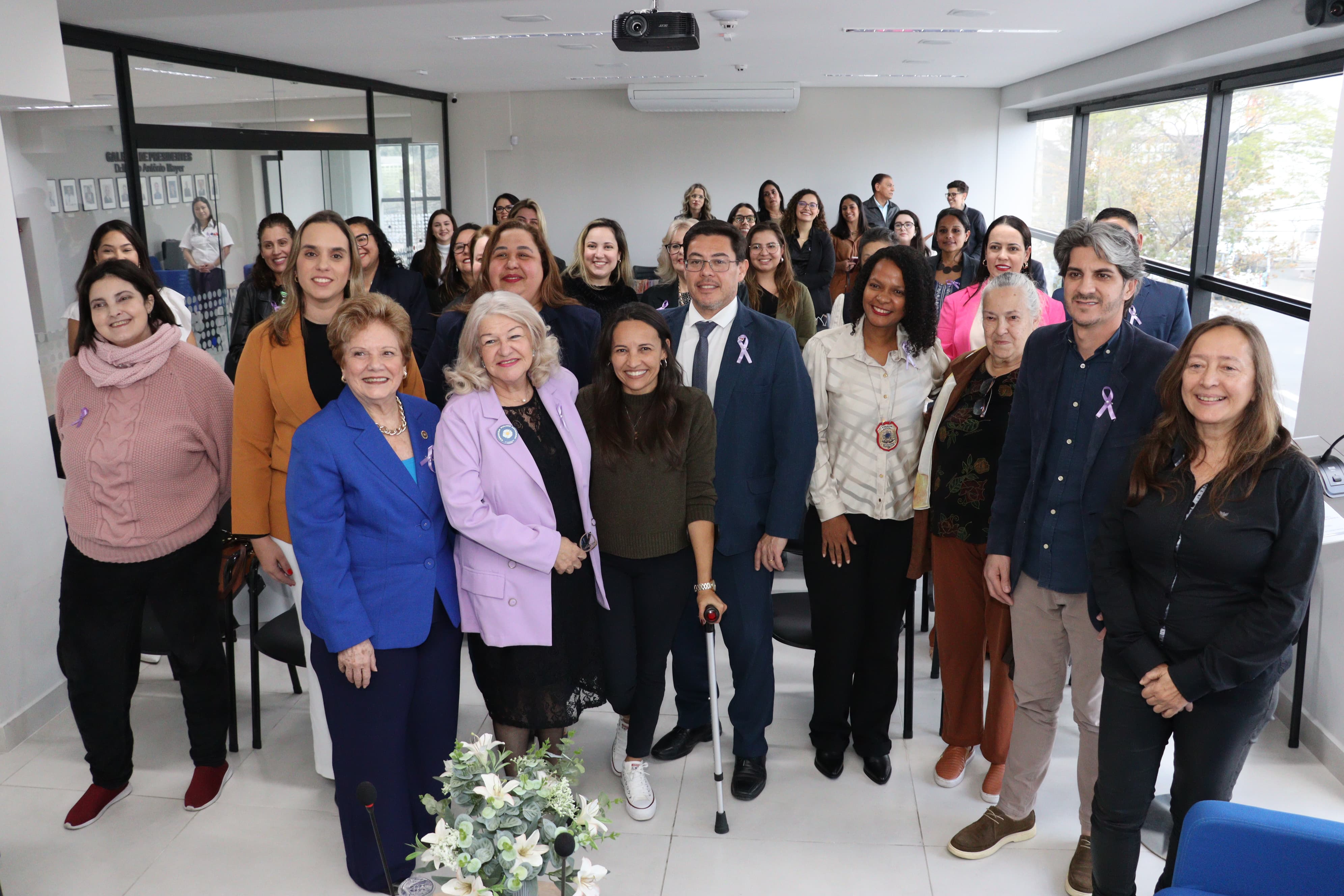 Lançamento da campanha 'Agosto Lilás' reforça defesa pelos direitos da mulher