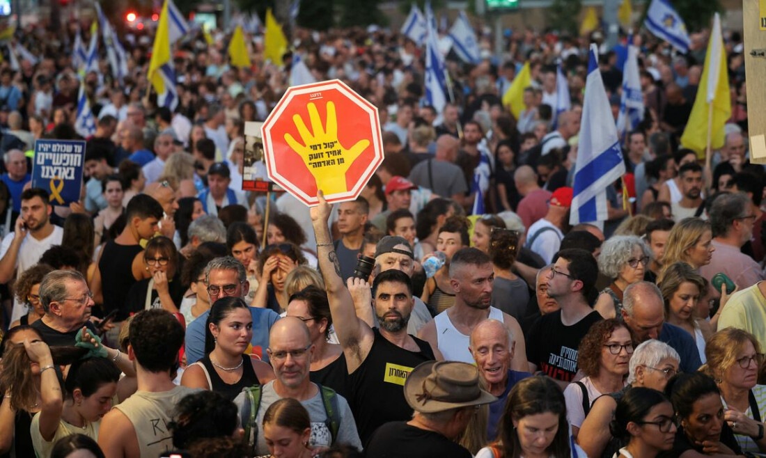 Israelenses protestam em todo o país para exigir fim da guerra em Gaza