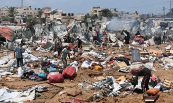 Israel inicia operação militar; palestinos fogem da Cidade de Gaza