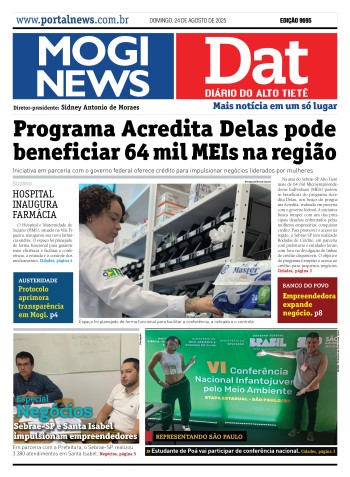 Edição Mogi News/DAT - 24 de agosto de 2025