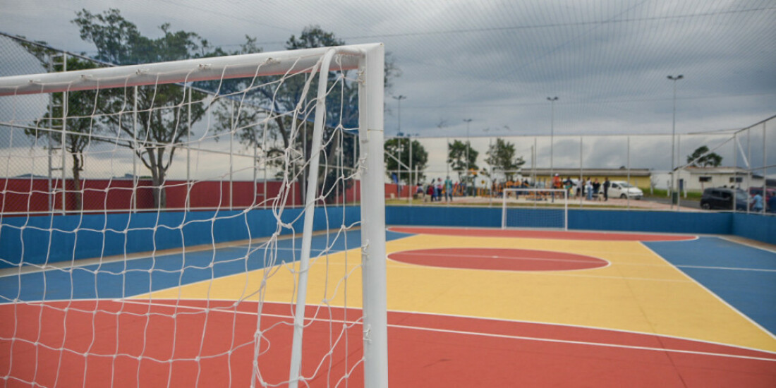 Bairro Lambari tem nova área de esportes e lazer