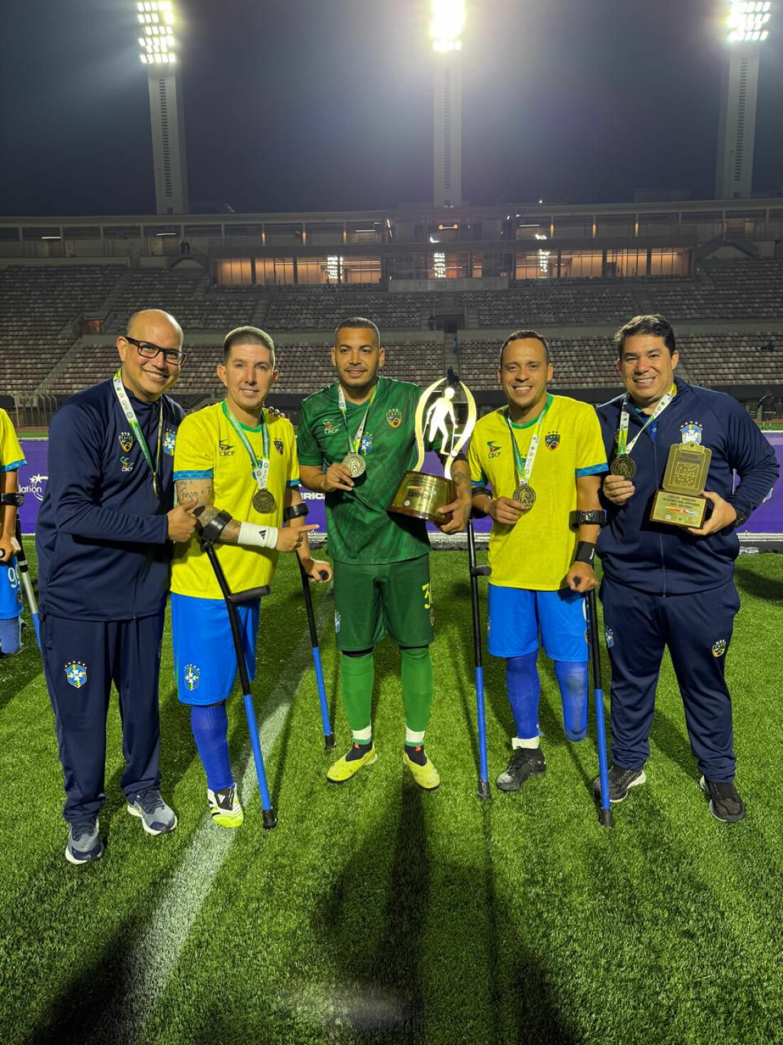 Seleção Brasileira de Futebol de Amputados conquista título Sul-Americano 