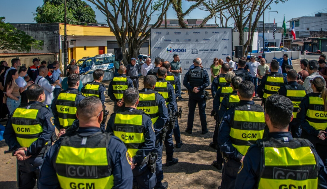 DEAC é lançada e amplia a presença da Guarda Civil Municipal nas ruas de Mogi