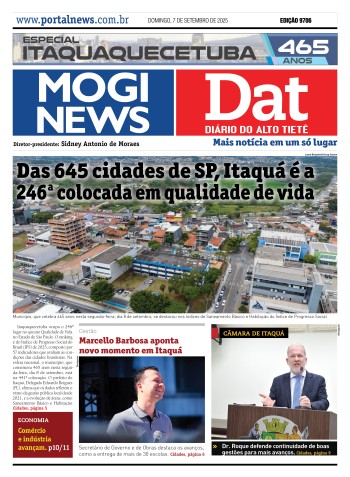 Edição Mogi News/DAT -  7 de setembro de 2025