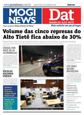 Edição Mogi News/Dat -  10 de setembro de 2025