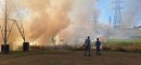 Incêndio atinge área próxima ao Real Park, em Mogi 