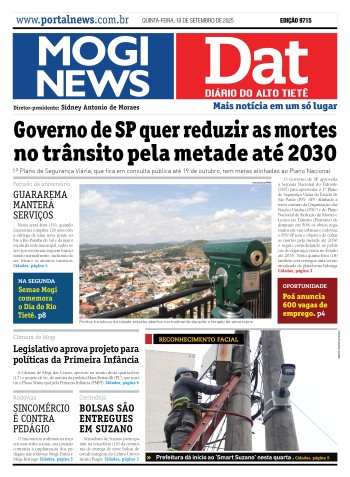 Edição Mogi News/DAT -  18 de setembro de 2025