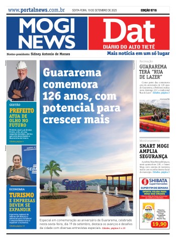 Edição Mogi News/DAT -  19 de setembro de 2025