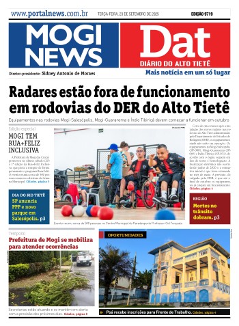 Edição Mogi News/DAT -  23 de setembro de 2025