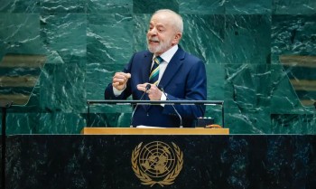 Nada justifica o genocídio em curso em Gaza, diz Lula na ONU