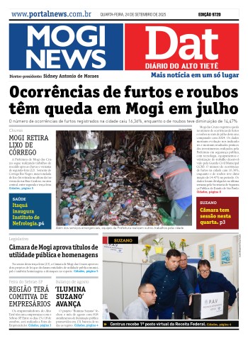 Edição Mogi News/DAT -  24 de setembro de 2025