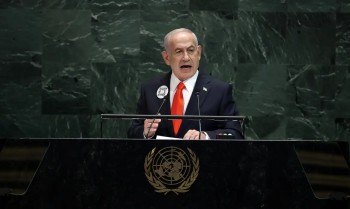 Delegados deixam cadeiras vazias durante discurso de Netanyahu na ONU