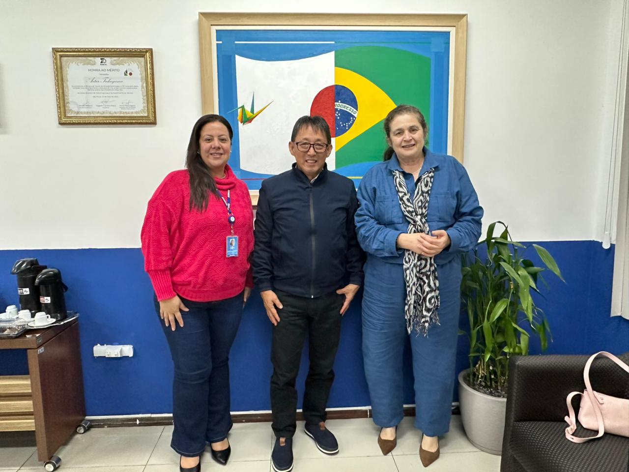 Presidente da Câmara de Suzano se reúne com equipe do Sebrae