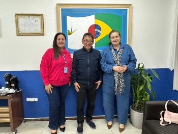 Presidente da Câmara de Suzano se reúne com equipe do Sebrae