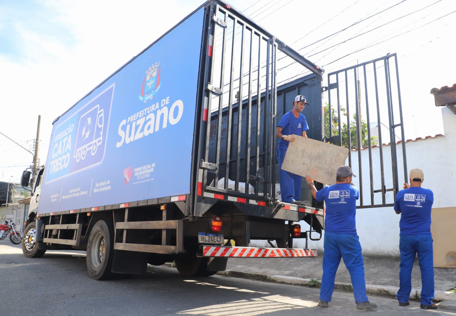 Operação 'Cata-Treco' chega à região norte de Suzano