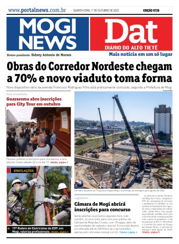 Edição Mogi News/DAT -  1 de outubro de 2025