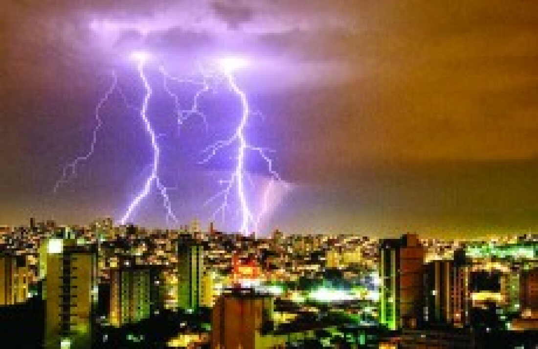 Itaquá é a cidade com mais quedas de raios