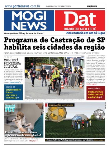Edição Mogi News/DAT -  5 de outubro de 2025