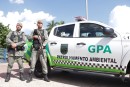GCM resgata mais de 190 aves e uma cobra d'água no Rio Abaixo e no Jardim Planalto