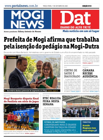 Edição Mogi News/Dat - 07 de Outubro de 2025