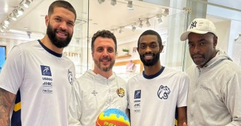 Ídolos do Mogi Basquete marcam presença em exposição de 30 anos do time