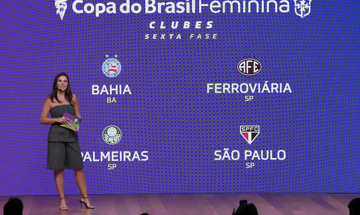 CBF sorteia confrontos das semifinais da Copa do Brasil Feminina