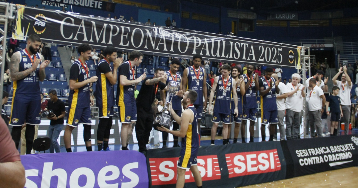Mogi Basquete é vice-campeão paulista após derrota para o Franca