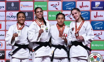 Judocas brasileiras levam 4 medalhas no 1º dia do Grand Prix de Lima