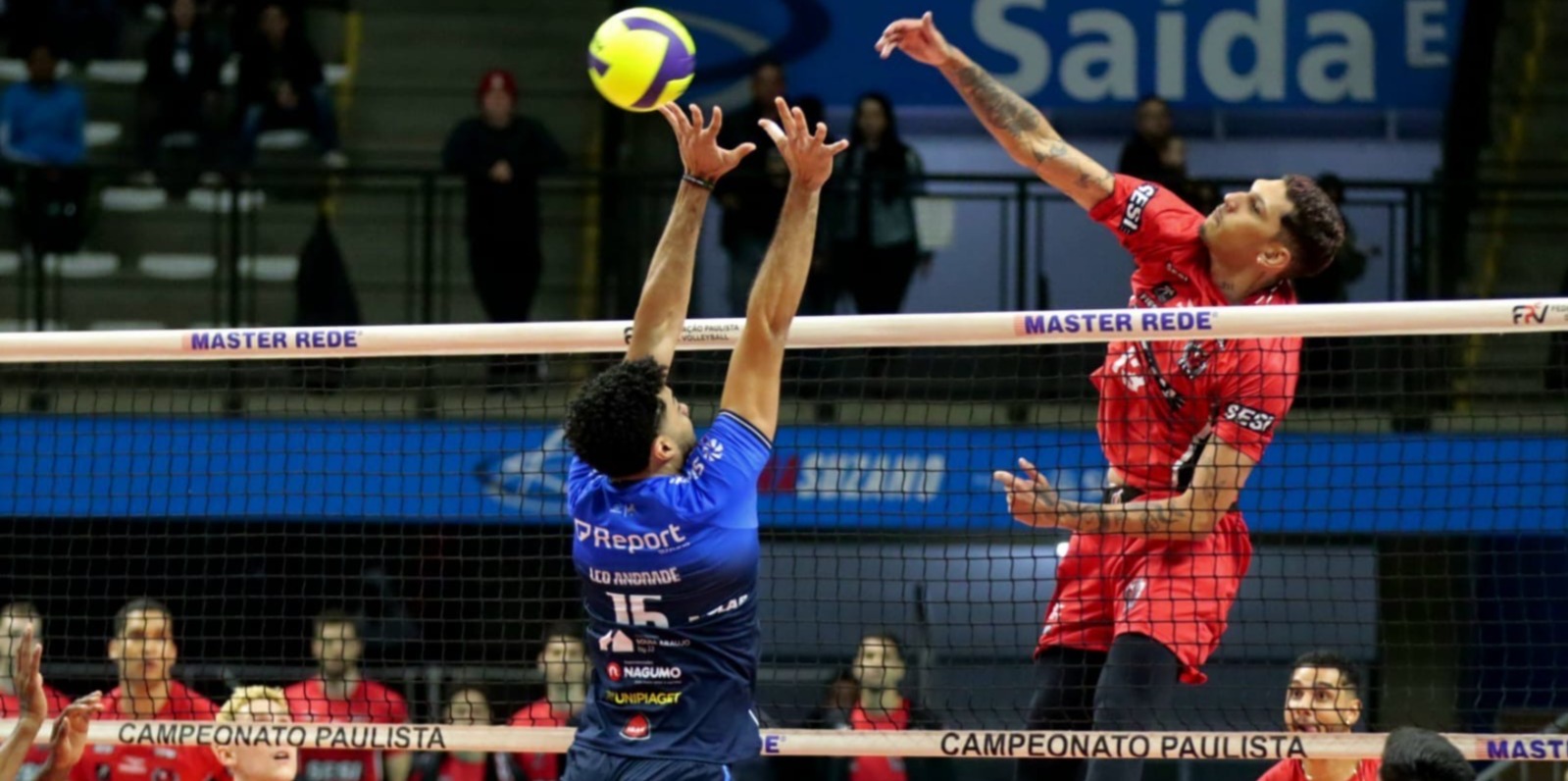 Suzano Vôlei garante vaga na final do Paulista após vitória contra o Sesi