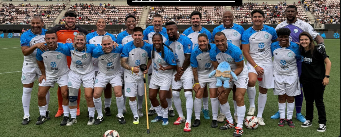 Rogerinho R9 é destaque no "Jogando Juntos pelo UNICEF"